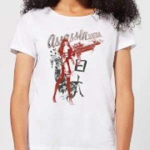 Marvel Knights Elektra Assassin Womens T-Shirt - White - 3XL