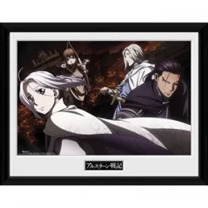 Legend of Arslan Group Landscape Framed Photographic 16"x12