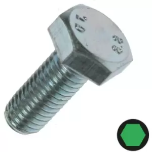 Un-branded - M10 x 40mm Hex Set Screw - Box of 100 - n/a