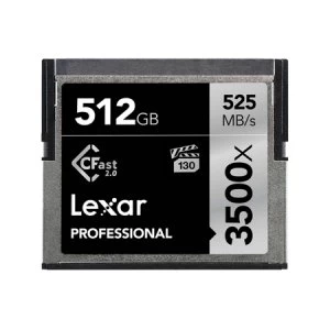 Lexar Professional 3500X CFast 512GB Memory Card