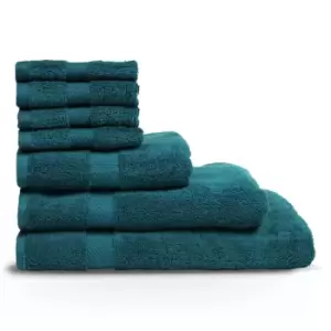 The Linen Yard Loft Towel Bale Cotton Teal