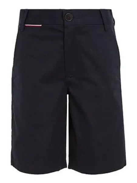 Tommy Hilfiger Boys 1985 Chino Short - Desert Sky, Navy, Size 4 Years