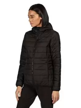 Regatta Helfa Quilted Jacket - Black, Size 18, Women