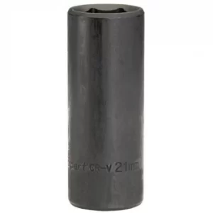 Draper 21mm 1/2" Sq. Dr. Deep Impact Socket (Sold Loose)