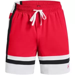 Under Armour Baseline Woven Short II - Red