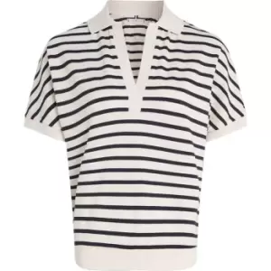 Tommy Hilfiger Relaxed Lyocell Polo Ss - Blue