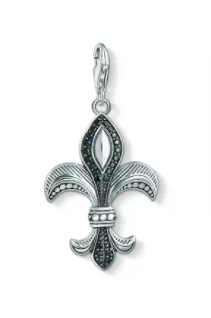 Ladies Thomas Sabo Sterling Silver Charm Club Fleur De Lis Charm Y0016-643-11