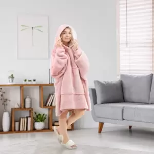 Fleece Blanket Hoodie One Size