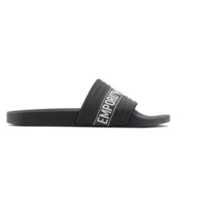 Emporio Armani Slipper Pu-Nastro - Black