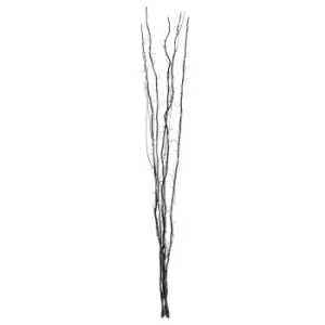 Premier Housewares Black Twigs with 80 Lights