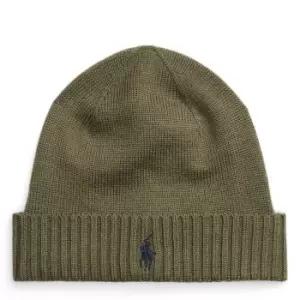 Polo Ralph Lauren Polo Merino Beanie hat - Green