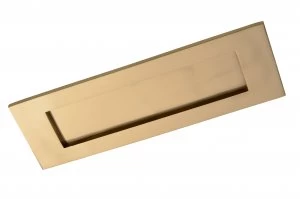 Wickes Letterbox - Brass 100 x 300mm