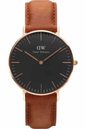 Unisex Daniel Wellington Classic Black Durham Watch 36mm Watch DW00100138