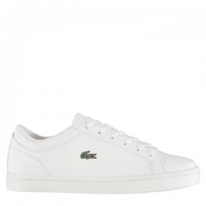 Lacoste Straightset Trainers - White