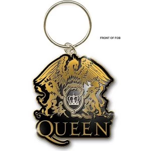 Queen - Gold Crest Keychain