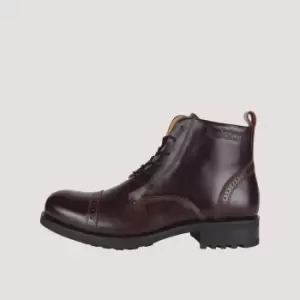 Helstons Rogue Burgundy Leather Shoes 41