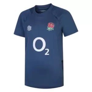 Umbro England Rugby Gym T-Shirt Juniors - Blue