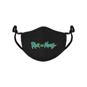 Rick and Morty Face Mask Logo