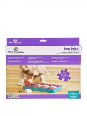 Nina Ottosson Level 2 Dog Brick Interactive Puzzle Toy For Dogs