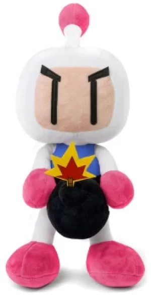 Bomberman Plushie Stuffed Figurine multicolour