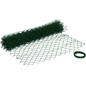 Wickes PVC Coated Chain Link Fencing - 1.2m x 10m