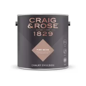 Craig & Rose Chalky Emulsion Pink Beige - 2.5L