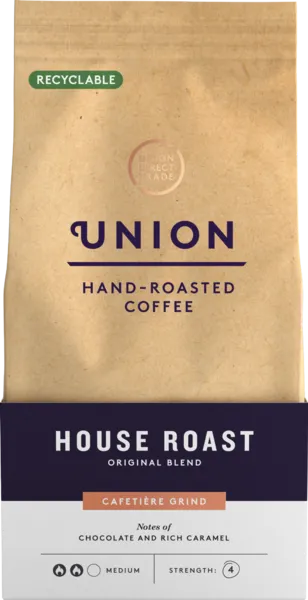 Union House Roast Blend Ground Coffee 200g