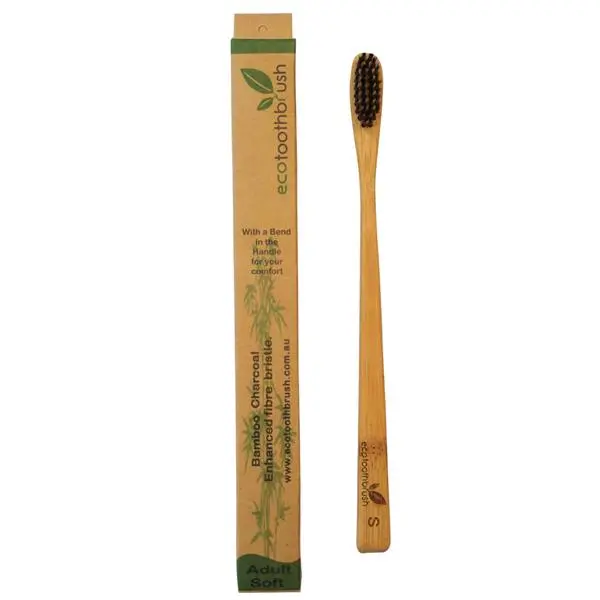 Ecotoothbrush Charcoal Soft Toothbrush