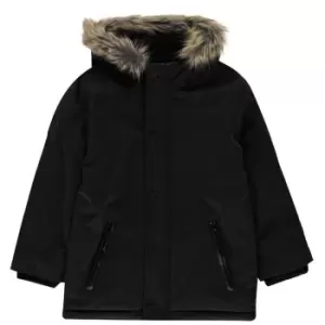 Firetrap Luxe Parka Jacket Infant Boys - Black