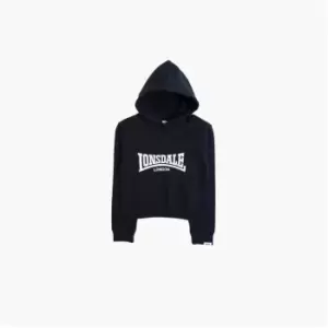 Lonsdale Logo Hoodie - Black