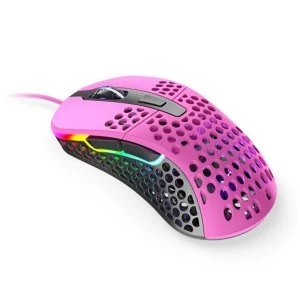 Xtrfy M4 RGB Wired Optical Gaming Mouse Pink