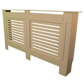 Horizontal Unpainted Radiator Cover - Extra Large