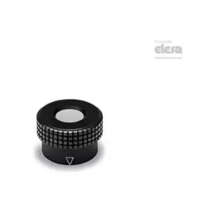 Elesa - Knurled control knob-MBR.30 B-5+CK-C6 Red