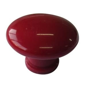 BQ Red Round Internal Knob Cabinet knob D40 mm