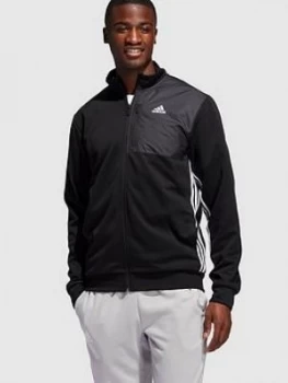 adidas Transitional Track Top - Black, Size XL, Men