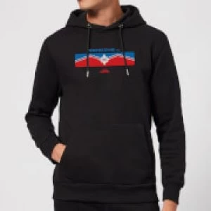 Captain Marvel Sending Hoodie - Black