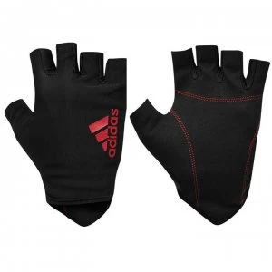 adidas Essentials Training Gloves Mens - Black/Red