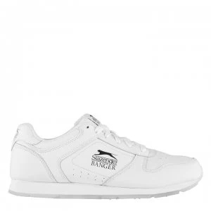 Slazenger Banger Classic Mens Trainers - White Fiv£r