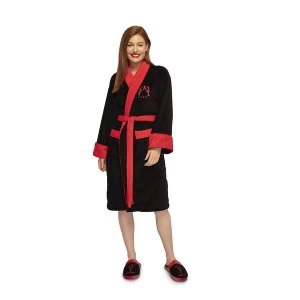 Friends You Are My Lobster Womens Black Robe - One Size