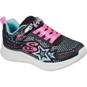 Skechers Girls Jumpsters Wishful Star Light Up Trainers UK Size 10.5 (EU 28)