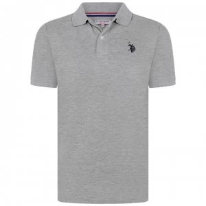 US Polo Assn Pique Polo - Vintage Grey