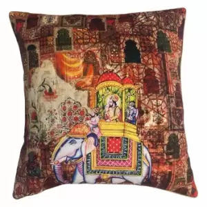 Paoletti Palace Polyester Filled Cushion Multicolour