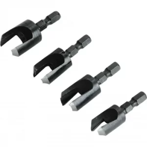 Faithfull 4 Piece Plug Cutter Set