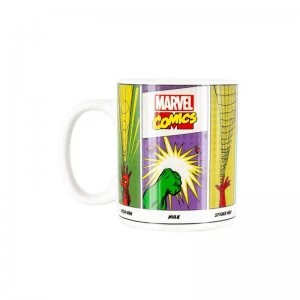 Marvel Comics Super Powers Heat Change Mug