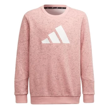 adidas Future Icons Crew Neck Sweatshirt Junior - Pink