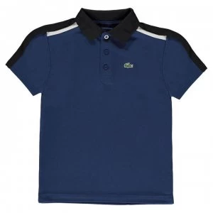 Lacoste Lacoste Stripe Polo Junior Boys - Blue FZ3