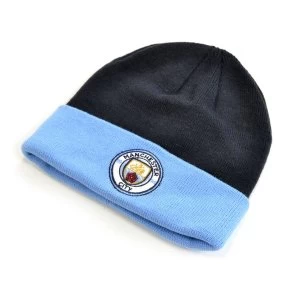 Man City Monroe Cuff Hat Navy Sky