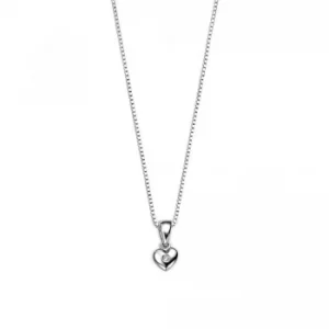 D For Diamond: Heart Pendant Necklace