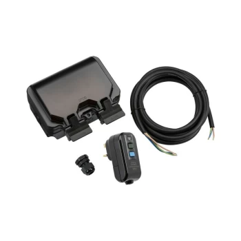 IP66 2G RCD Outdoor Socket Kit - Knightsbridge