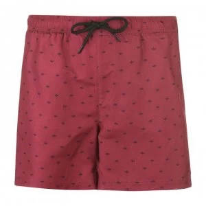 Firetrap Mens Nelson Shorts - Rumba Red